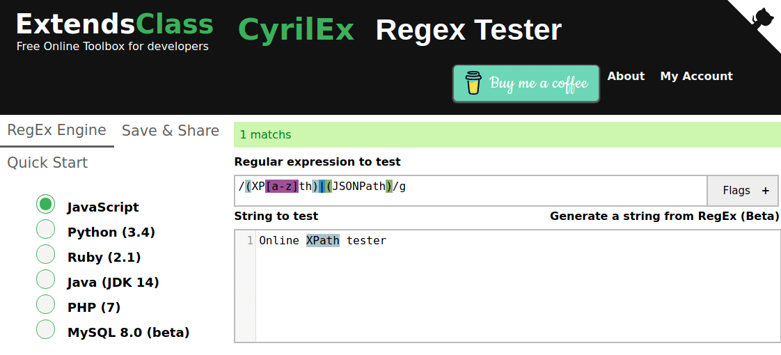 regex-tester