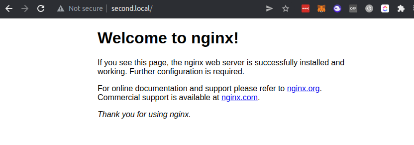 Welcome to Nginx Second